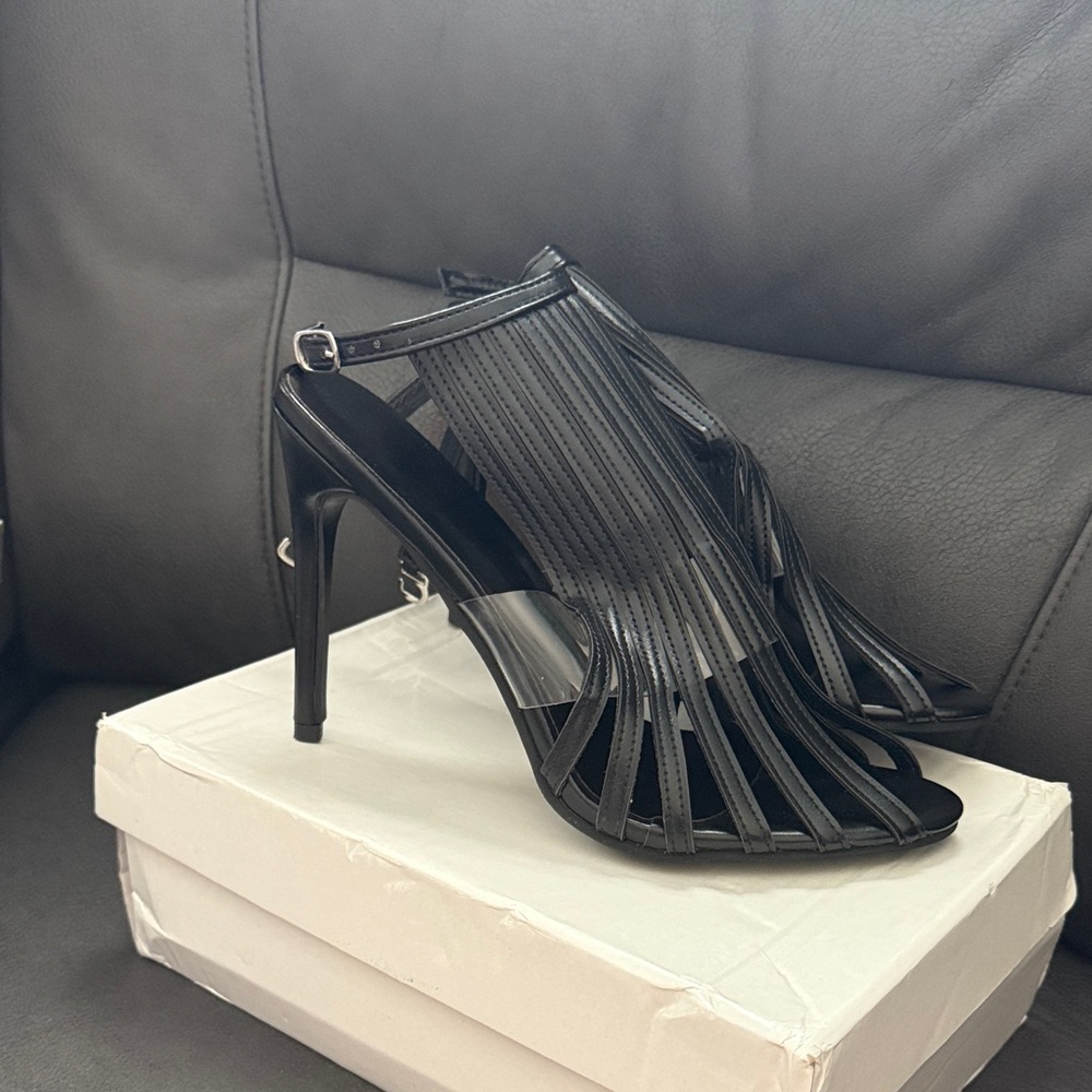 Elegant Black Stiletto Heels
